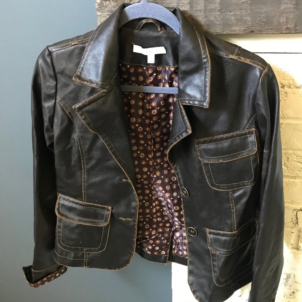 Charlotte Russe Faux Leather Jacket